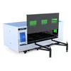 Enclosed Metal Flatbed Cutting Fiber Laser up to 35kW image 1