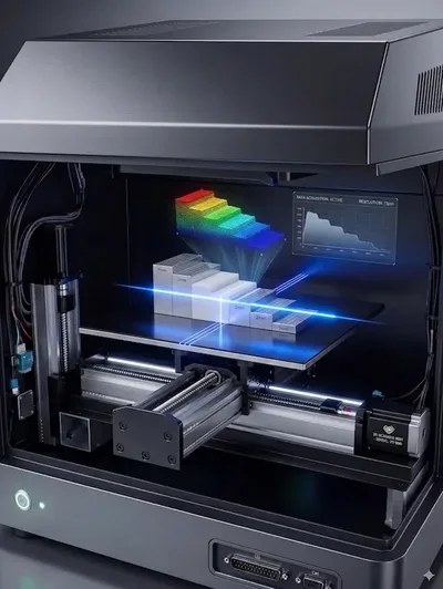 Blue Laser Line Scanner