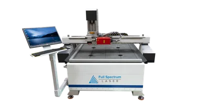 8' X 4' Flatbed Travelling Galvo UV Laser