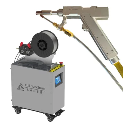 Multifunction Handheld <-> CNC kW Metal Laser: Welder, Cutter, Cleaner