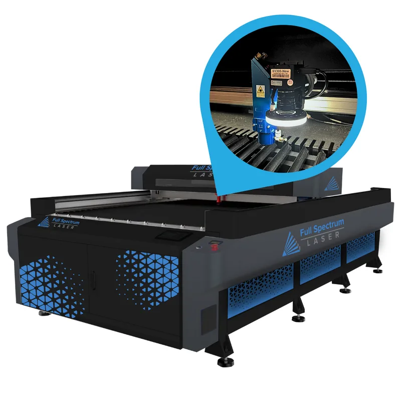 Atlas VISION 4'x8' 150W Flatbed CO2 Industrial Laser System