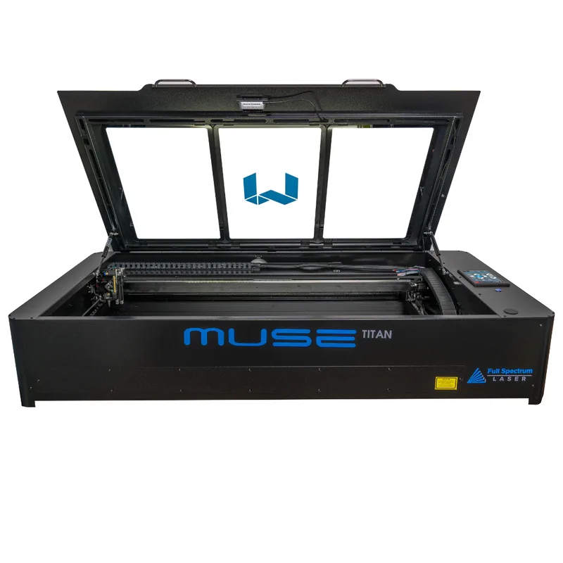 Muse Titan v3 48x24 CO2 Laser with AI 3D Camera