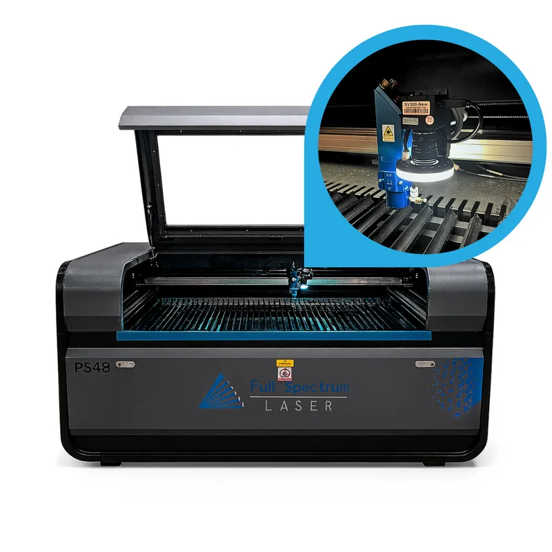 PS48-VISION Servo RF CO2 Laser Machine 48X36