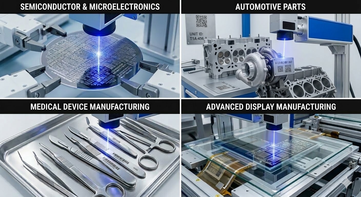 SynchroScan applications in semiconductor, automotive, medical, and display manufacturing