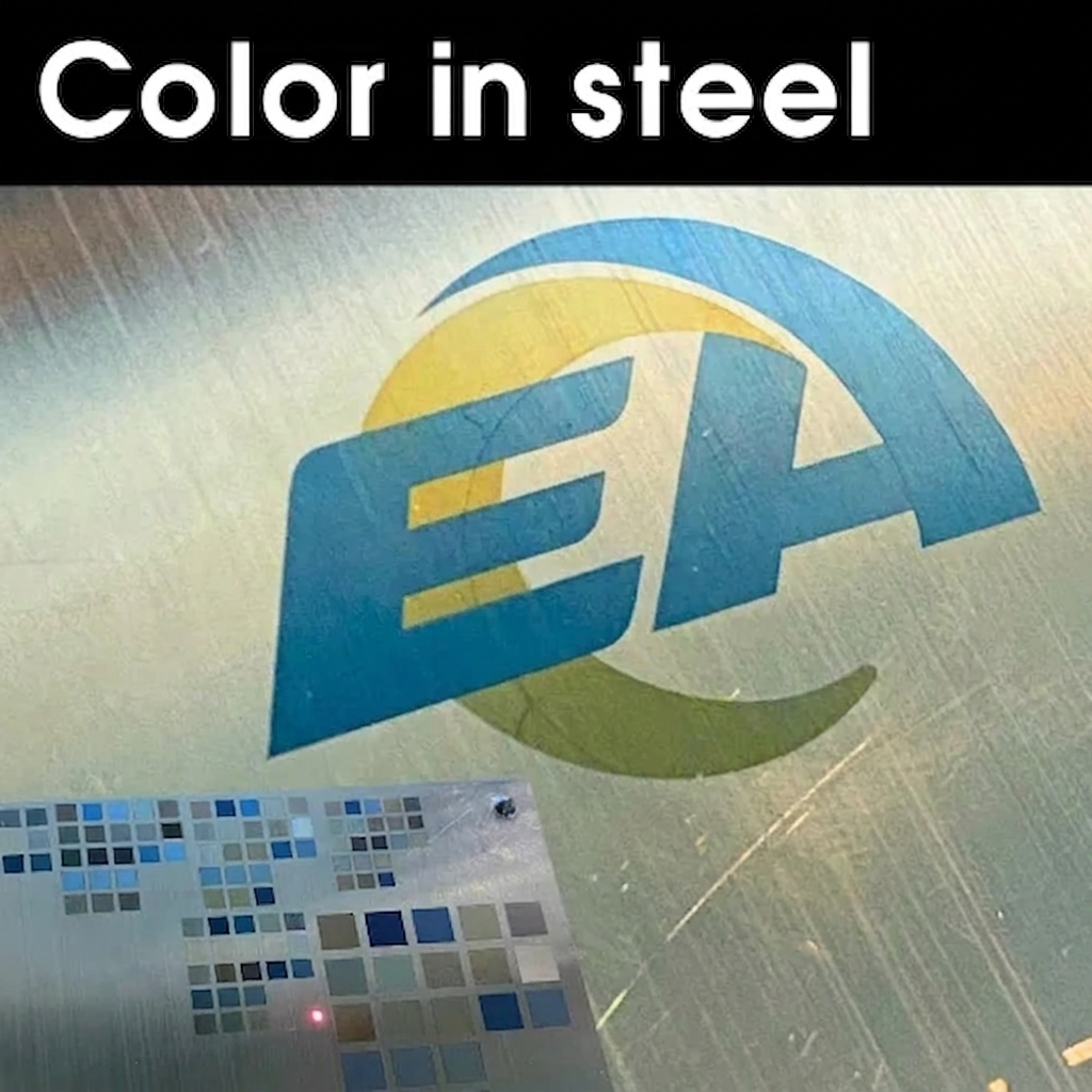 MOPA color on stainless