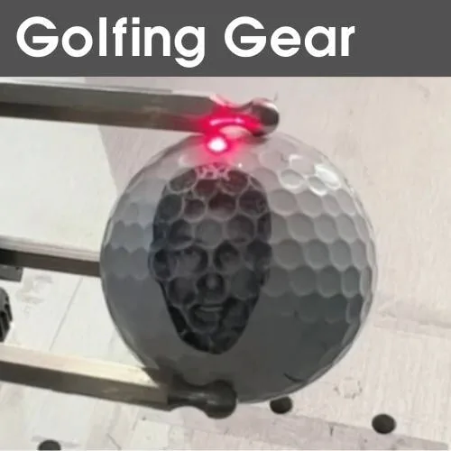 UV golf ball
