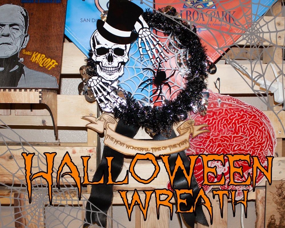 #0084 Halloween Wreath
