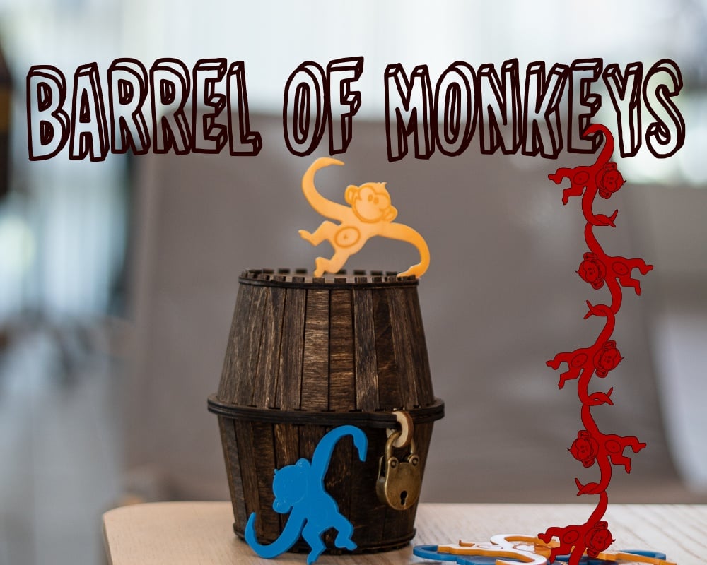 #0079 Barrel of Monkeys