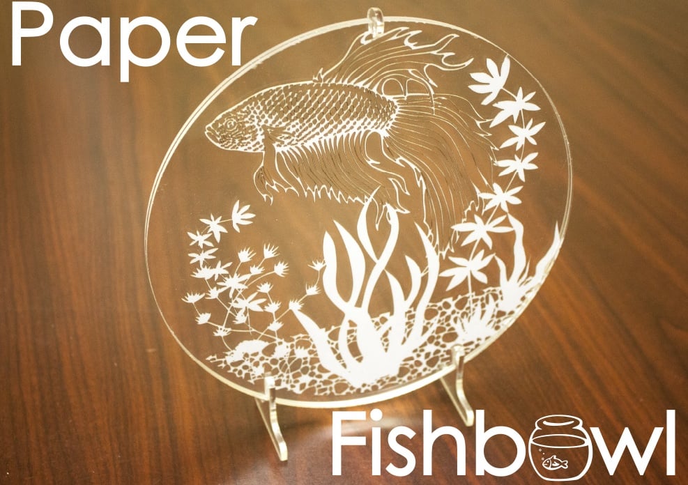 #0071 Paper Fishbowl