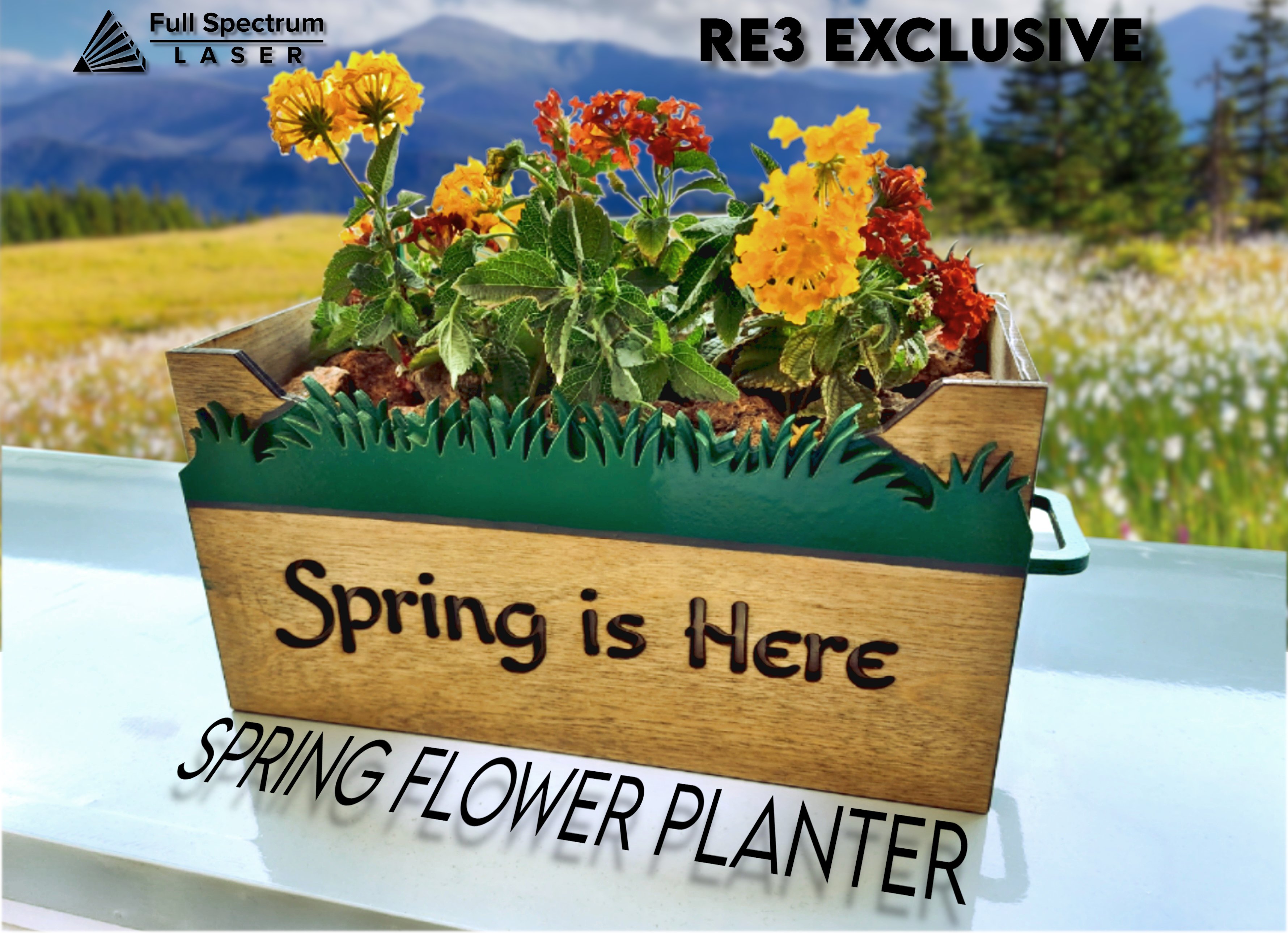 RE3 #3 - Spring Flower Planter