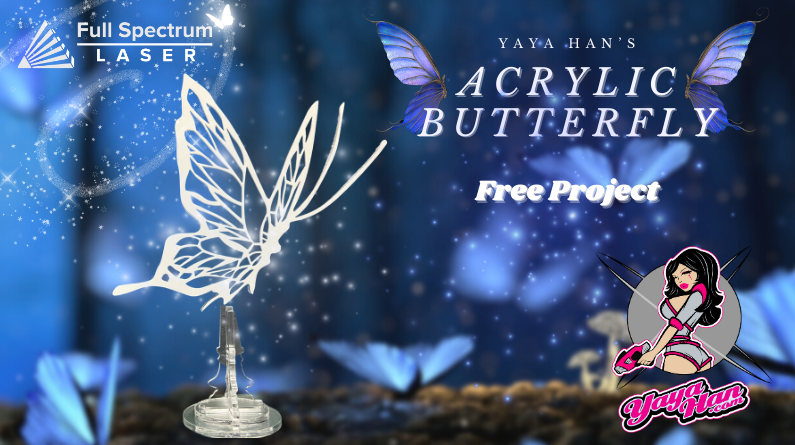 Acrylic Butterfly